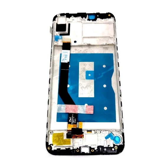 Huawei Y7 2019 fekete keretes Service Pack kijelző