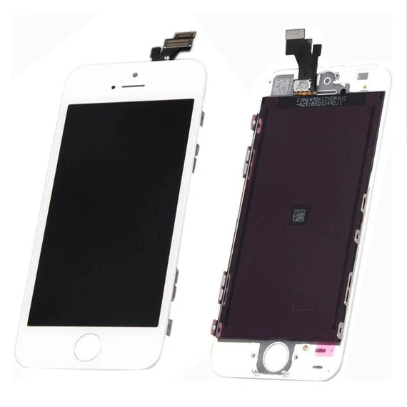 I-Phone 5S / SE fehér kijelző - Prémium -