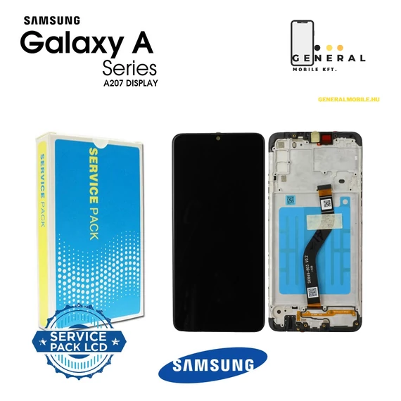 Samsung SM-A207 Galaxy A20s Service Pack kijelző keret nélküli