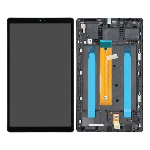 Samsung T220 Galaxy TAB A7 Lite WI-Fi utángyártott keret, gyári kijező -FEKETE-