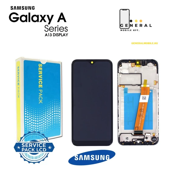 Samsung SM-A135/m135 Galaxy A13/M13 4G 2022 gyári kijelző