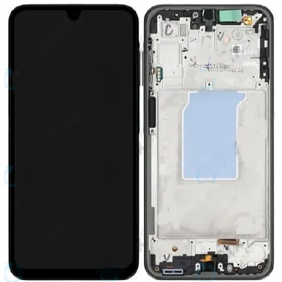 Samsung Galaxy A26 A266E - LCD Kijelző + Érintőüveg + Keret - GYÁRI -