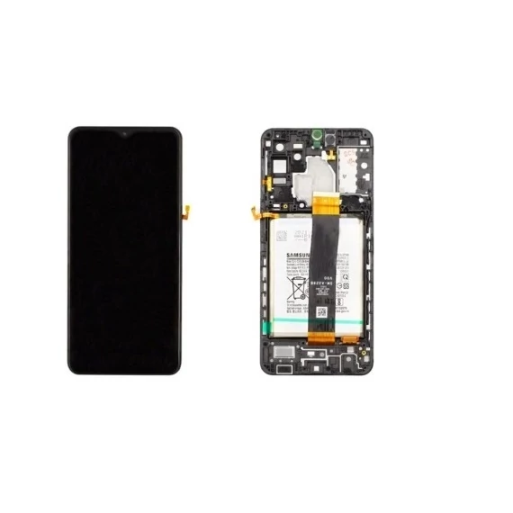Samsung SM-A336B Galaxy A33 5G 2022  gyári kijelző -KÉK-Akkumulátor nélküli