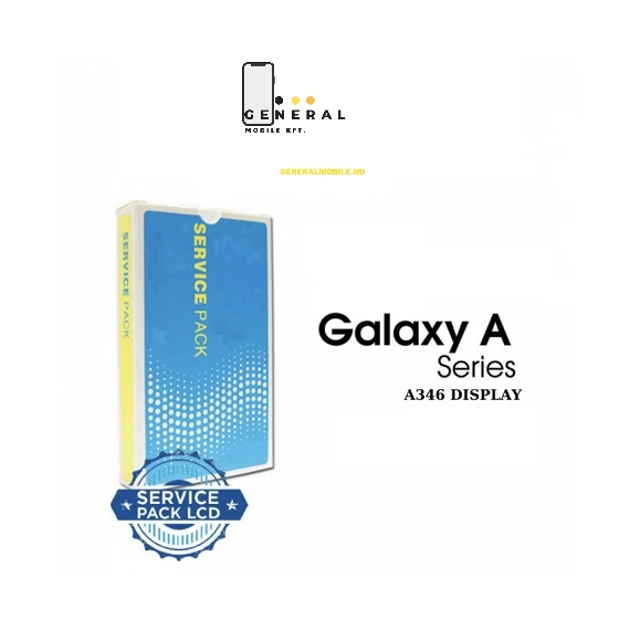 Samsung Galaxy A34 5G 2023 (SM-A346) gyári kijelző - Fekete -