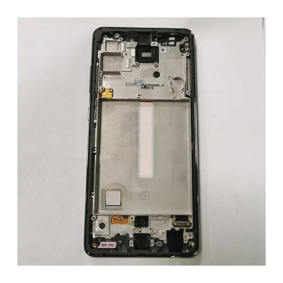 Samsung Galaxy SM-A526 / A525 (A52 5G / 4G 21 ) gyári kijelző-FEKETE-akkumulátor nélkül 