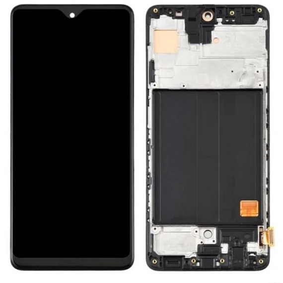 Samsung A51 Incell kijelző - keretes -