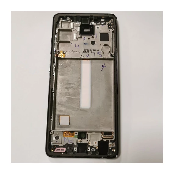 Samsung Galaxy SM-A528 A52s 5G ( 2021 )gyári kijelző -FEKETE-