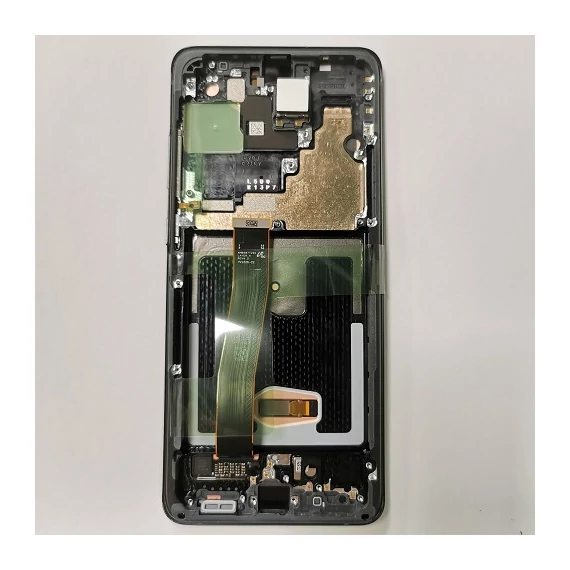 Samsung S20 Ultra G988 FEKETE gyári kijelző