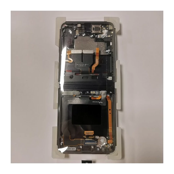 Samsung Z Flip 3 SM-F711 gyári kijelző -Fekete-