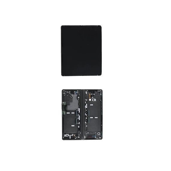 Samsung Galaxy F916 (Z Fold 2 5G 2020) fekete  kijelző -Service Pack-