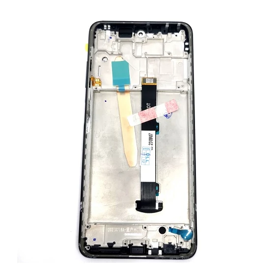 Xiaomi Mi 10T Lite 5G szürke keretes kijelző -Service Pack-