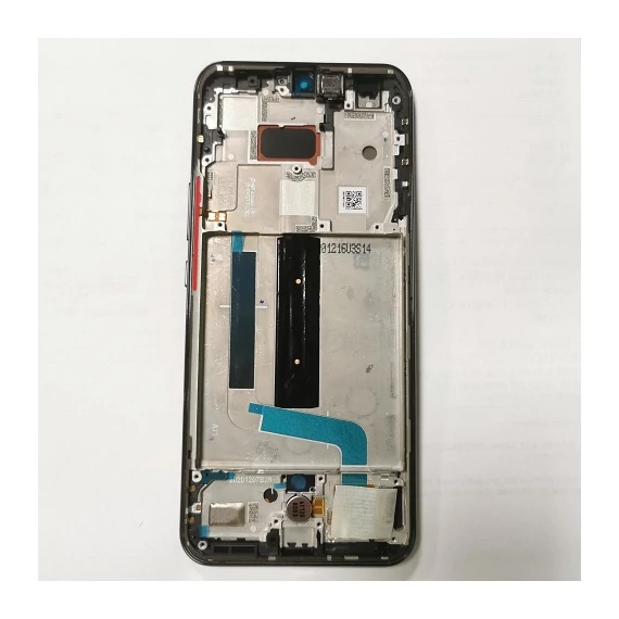 Xiaomi Mi 10 lite 5G gyári kijelző -Szürke-Tarnish-