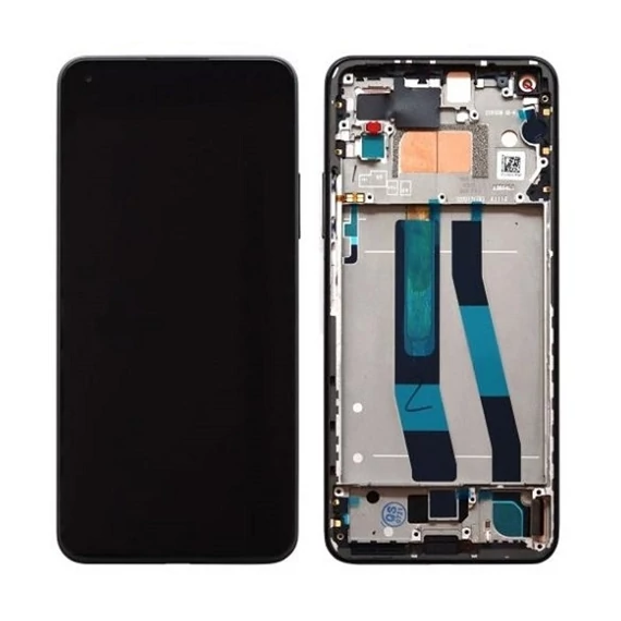 Xiaomi Mi 11 lite 4G gyári kijelző -Fekete-