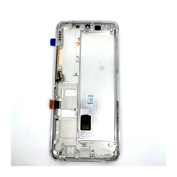 Xiaomi Mi Note 10 / Note 10 Pro (2019) kijelző EZÜST/FEHÉR -Service Pack-