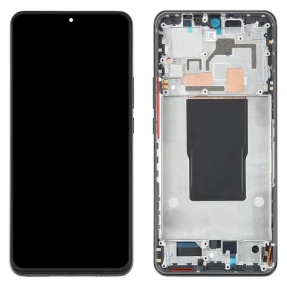 Xiaomi 12T / 12T Pro / Redmi K50 Ultra fekete kijelző - Service Pack -