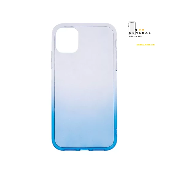SAMSUNG GALAXY A53 SZILIKON TOK, HÁTLAP TOK, TPU TOK, KÉK, SZÍNÁTMENETES