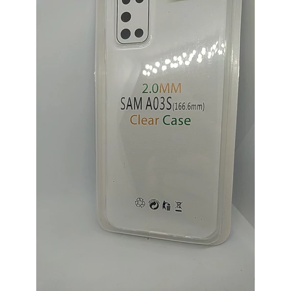 Samsung A03S Clear Case 2.0mm szilikon tok