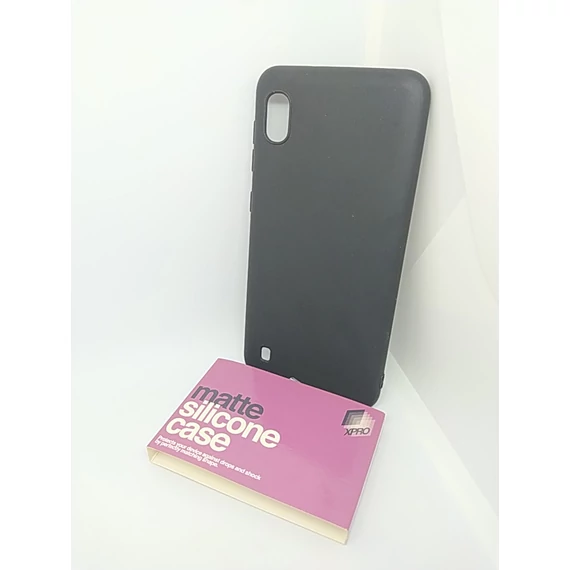 Samsung A10 matt fekete szilikon