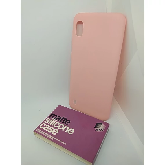 Samsung A10 matt PINK szilink tok