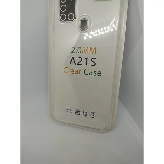Samsung A21s Clear Case szilikon tok