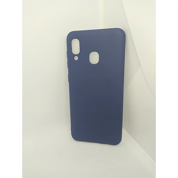 Samsung A30 kék szilikon tok