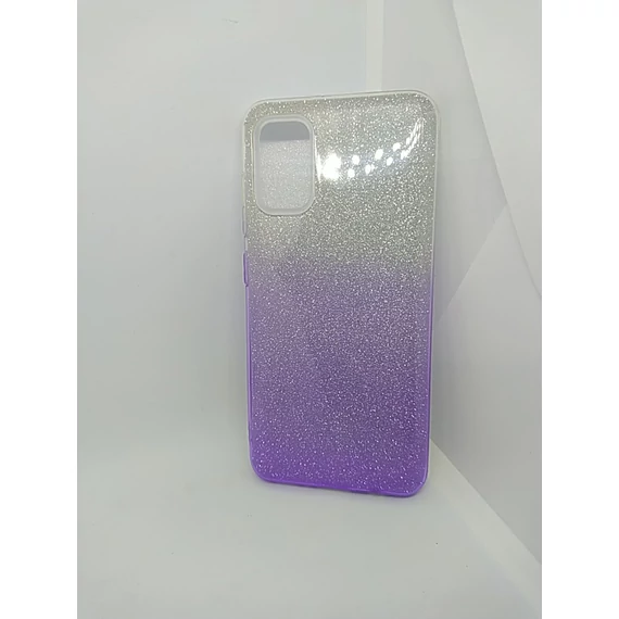 Samsung A41 DMD LILA-EZÜST szilikon tok