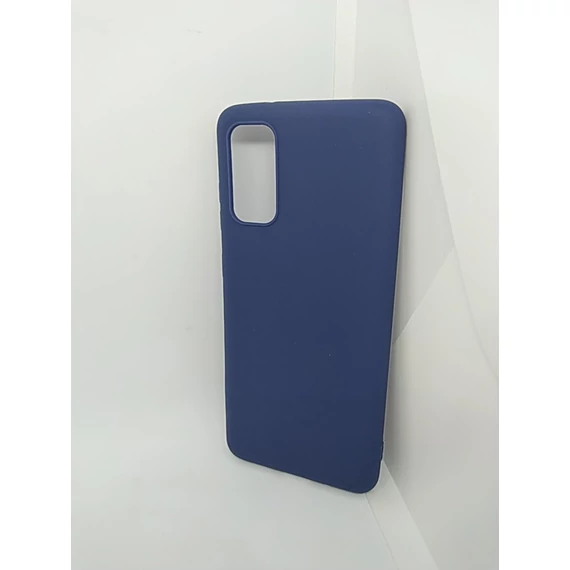 Samsung S20 IMAK sötétkék szilikon tok