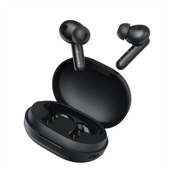 HAYLOU GT7 bluetooth fülhallgató SZTEREO (v5.0, TWS, extra mini + töltőtok) FEKETE