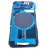 Kép 2/2 - Iphone 14 fekete akkufedél -beépítő szerelvénnyel+ kamera plexi-