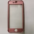 Kép 1/2 - Oretech Iphone 7 / 8 / SE2 / SE3 roze szilikon tok 360' szilikon tok +  üvegfólia